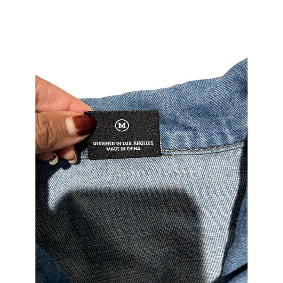 MIOU MUSE DENIM ROMPER SIZE MEDIUM | T1 - Picture 2 of 10